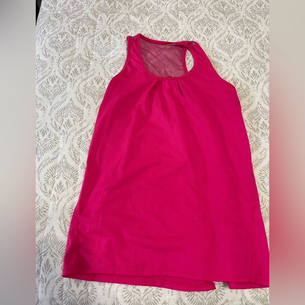 Lucky in Love Fuchsia Racerback Top